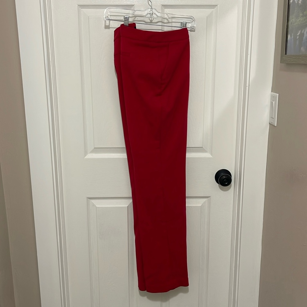 Beautiful red trousers! Size 16